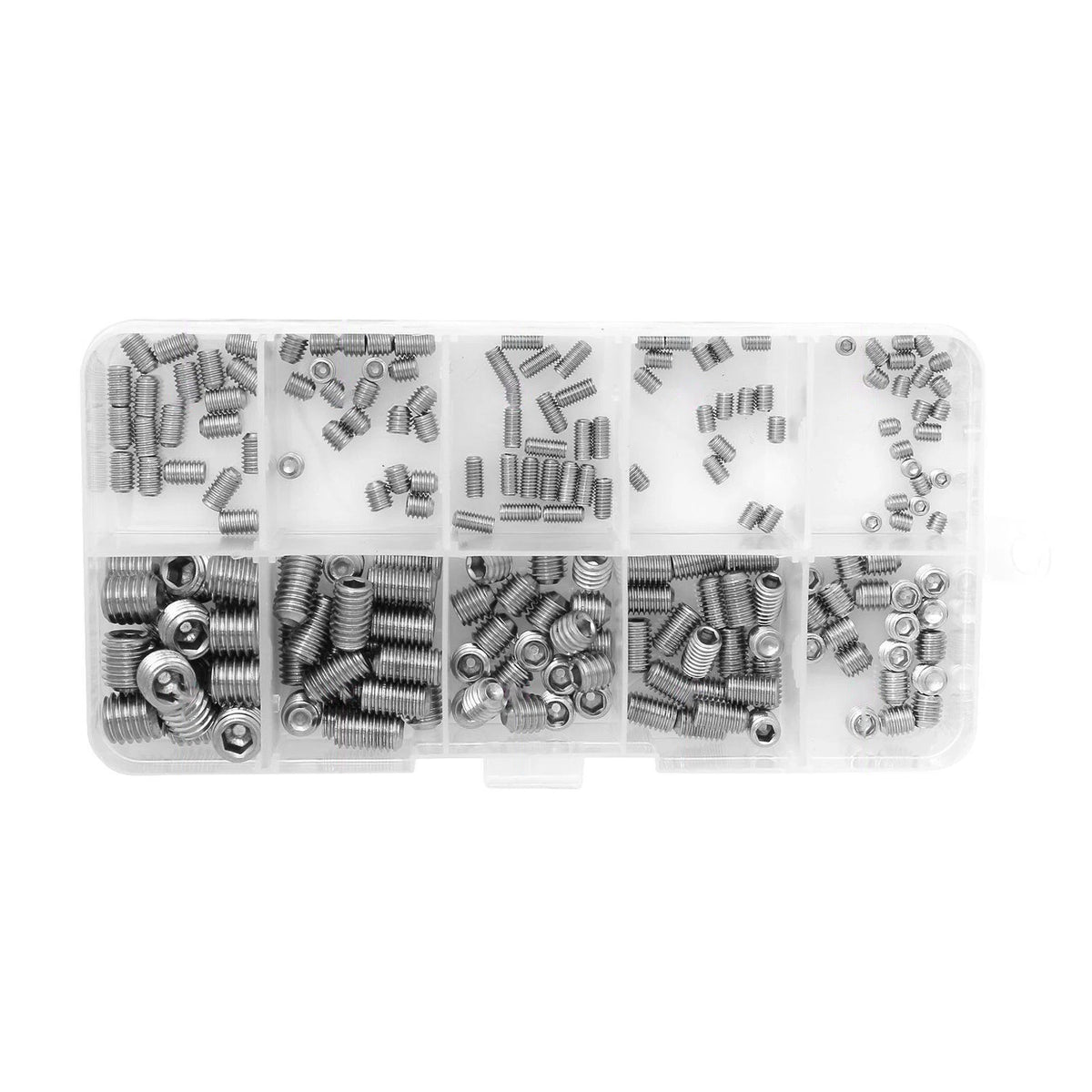 Stainless Steel M3 M4 M5 M6 M8 Allen Head Socket Hex Set Grub Screw Assortment