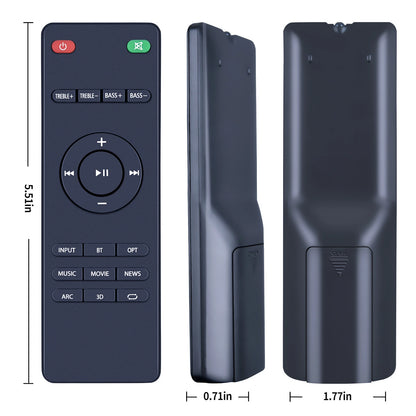 Remote Control For Wohome S99 Small TV 2.1 Sound Bar Soundbar Speaker System