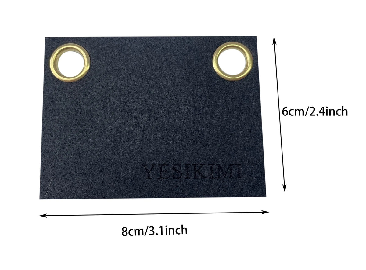 YESIKIMI Conversion Kit Compatible With YSL small card holder Felt black