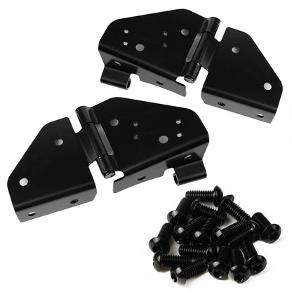 Windshield Hinges Set 76-95 For Jeep Wrangler CJ5 CJ7 Pair