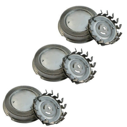 3*Shaving Heads Blades  Heads Parts For Philips Norelco HQ4 HQ56 HQ55 YQ6008