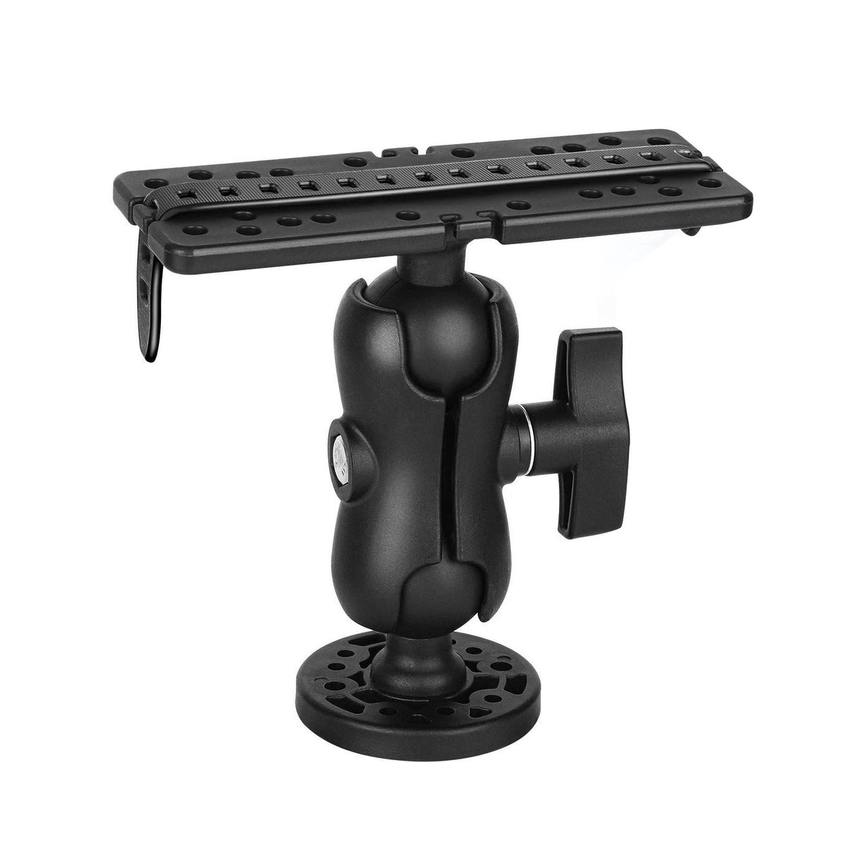 Corrosion Resistant Adjustable Fish Finder Mount 360° Fits for Humminbird Boat