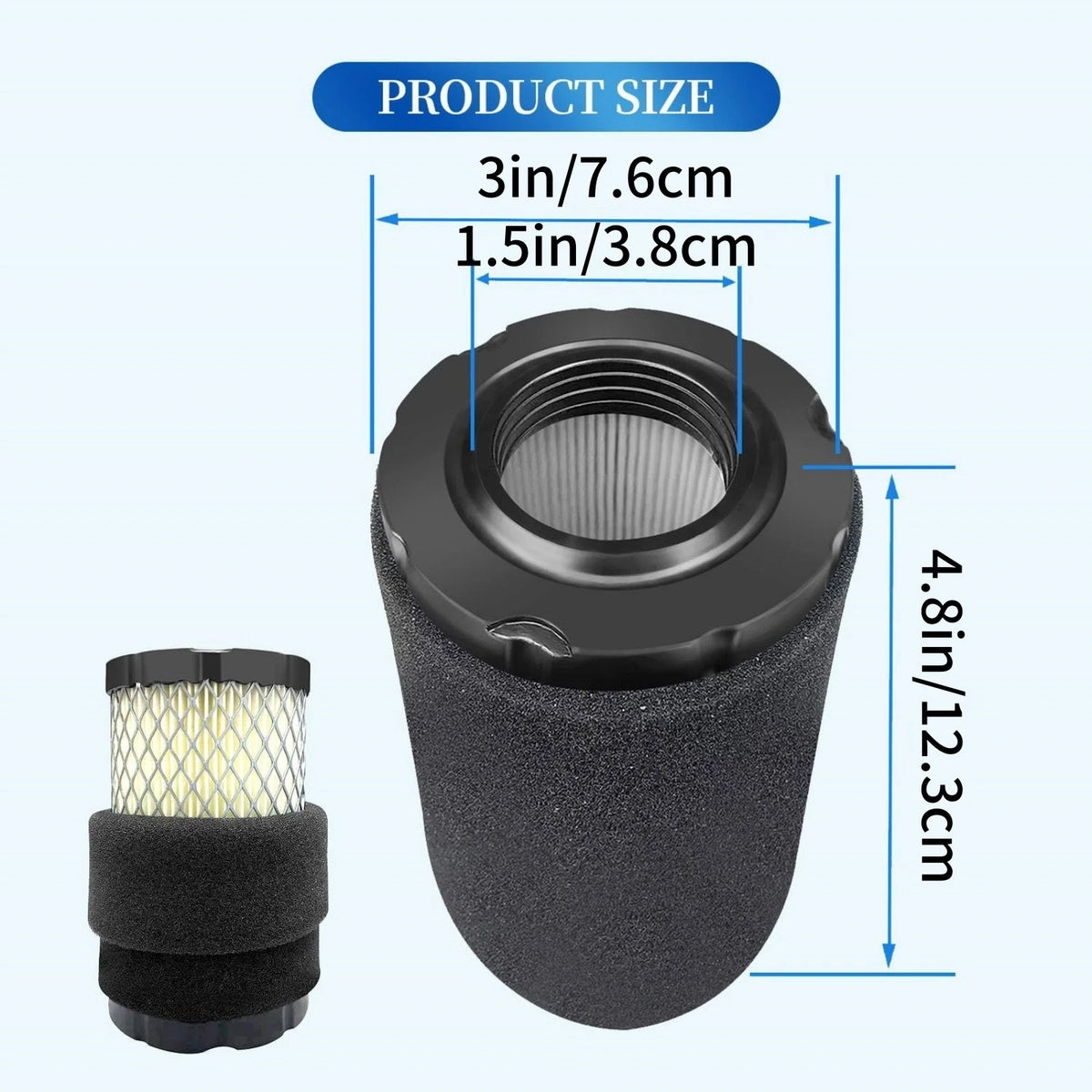 591334 594201 Air Filter Pre Filter Set For Briggs & Stratton 31G777 Engine