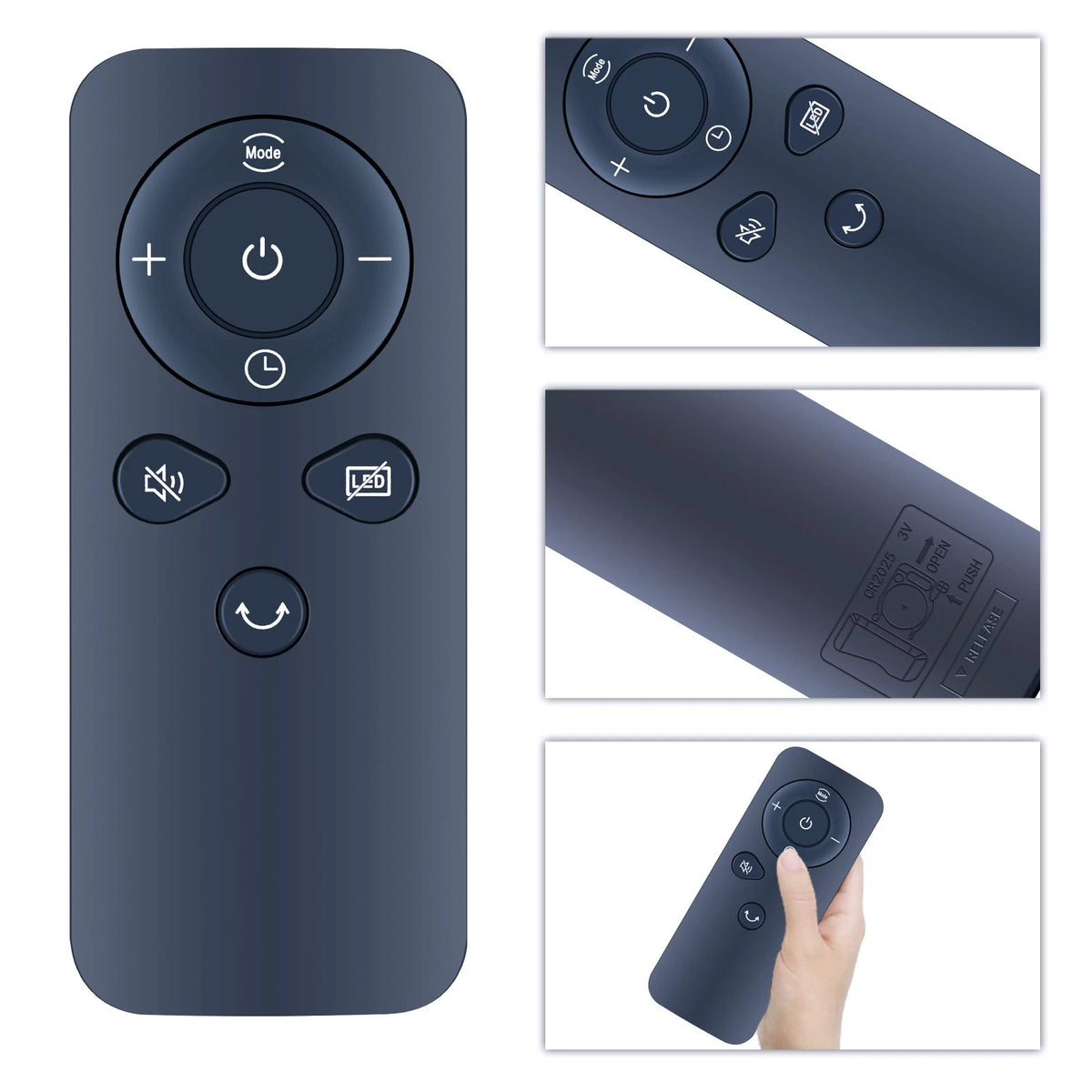 Remote Control For hykolity Tower Fan TF3807TR-L EFA-3104H