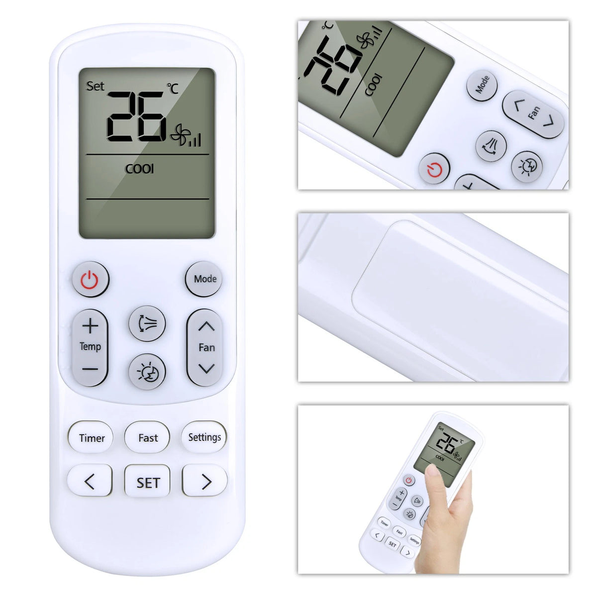 Remote Control For Samsung Air Conditioner DB63-03556X003 DB93-15882Q DB93-1463T