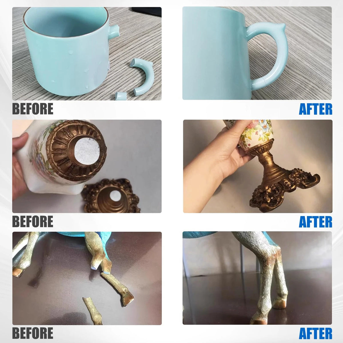 Epoxy Glue - 5 Minute Fast Repair Multi-Purpose for Repairing Clear