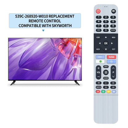 539C-268920-W010 Remote Control For Skyworth TV TB5000 UB5100 UB5500