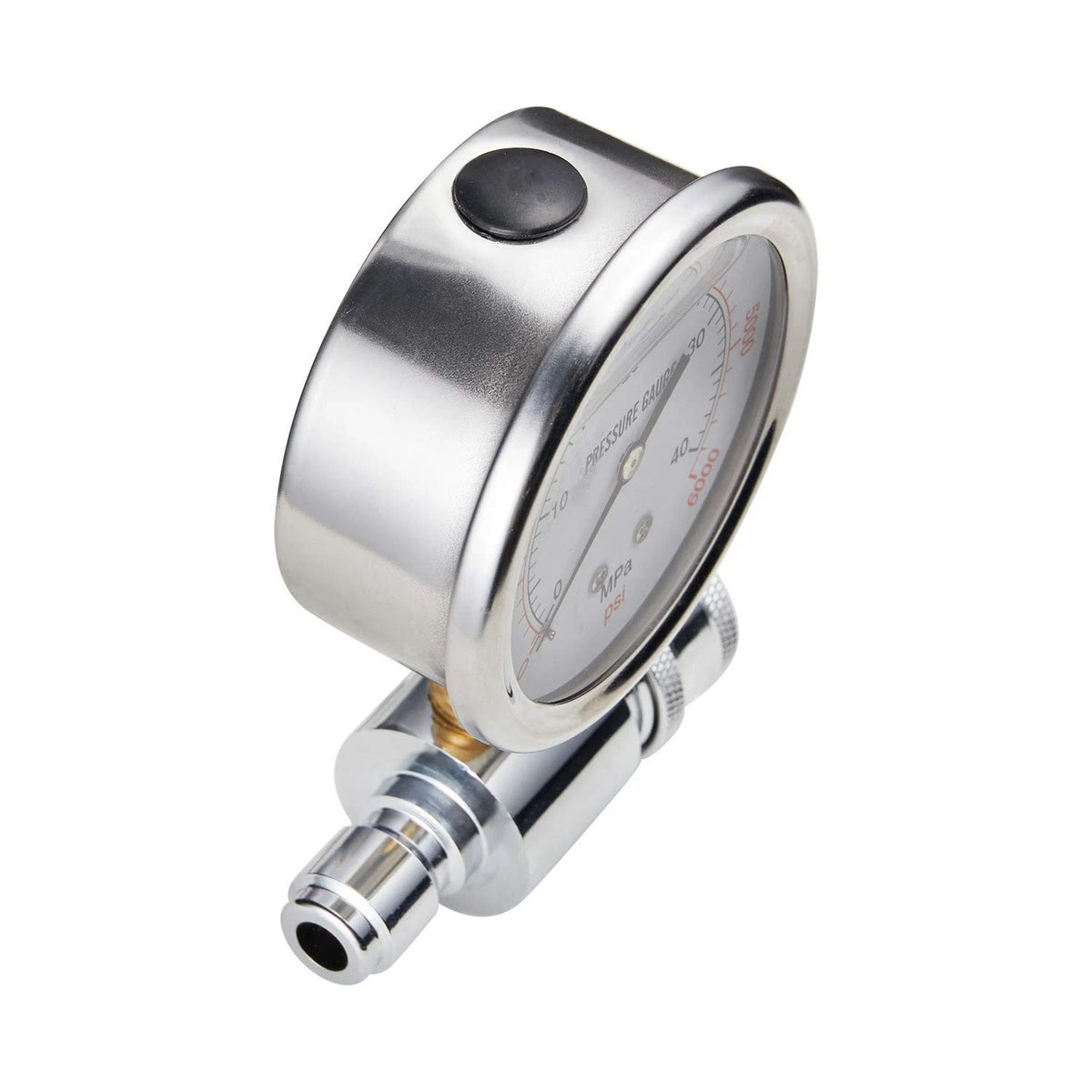 Raincovo Pressure Washer Gauge, 6000 PSI, 3/8 Inch Quick Connect, 6000 PSI