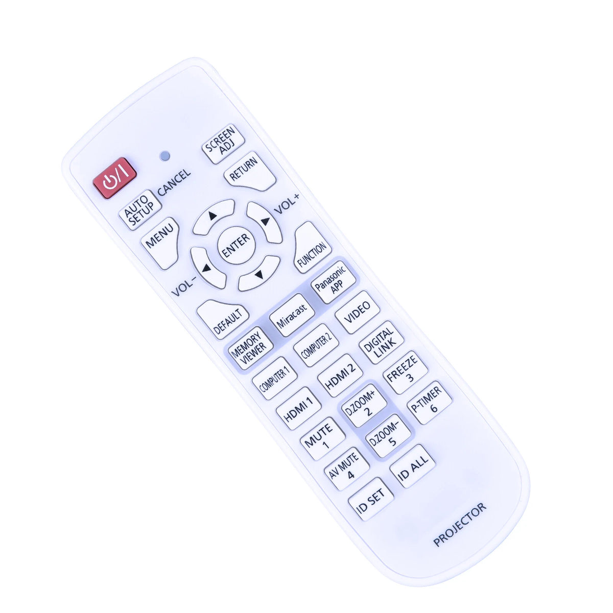 N2QAYA000107 Replace Remote Control For Panasonic LCD Projector N2QAYA000090
