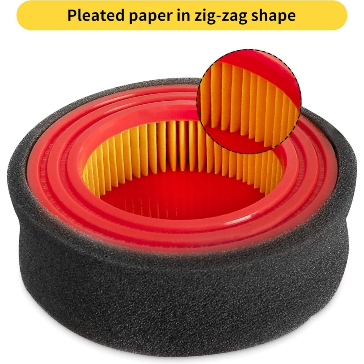 Easy Install 951-14628 Air Filter for Cub Cadet MTD Walk-Behind Mowers - 2 Pack