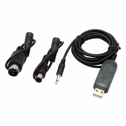USB Simulator +Adapter Cable Line For FS-I10/FS-I6/FS-I4/FS-TH9X RC Helicopter/