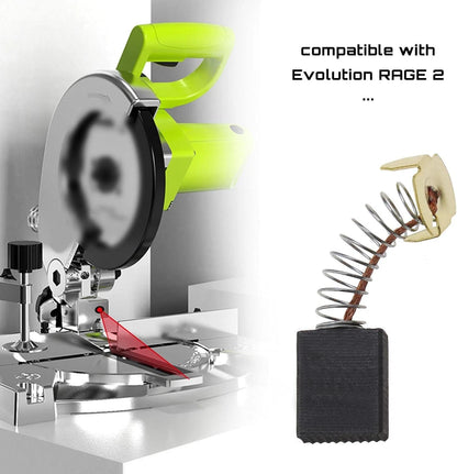 SING F LTD 2 Pairs Carbon Brushes 16.5mmX13.5mmX6.5mm Compatible with Black