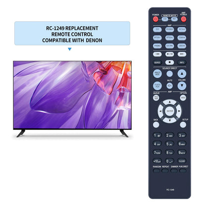 RC-1249 Remote Control For Denon DCD-1600NE DCD-1700NE DCD-1650AE