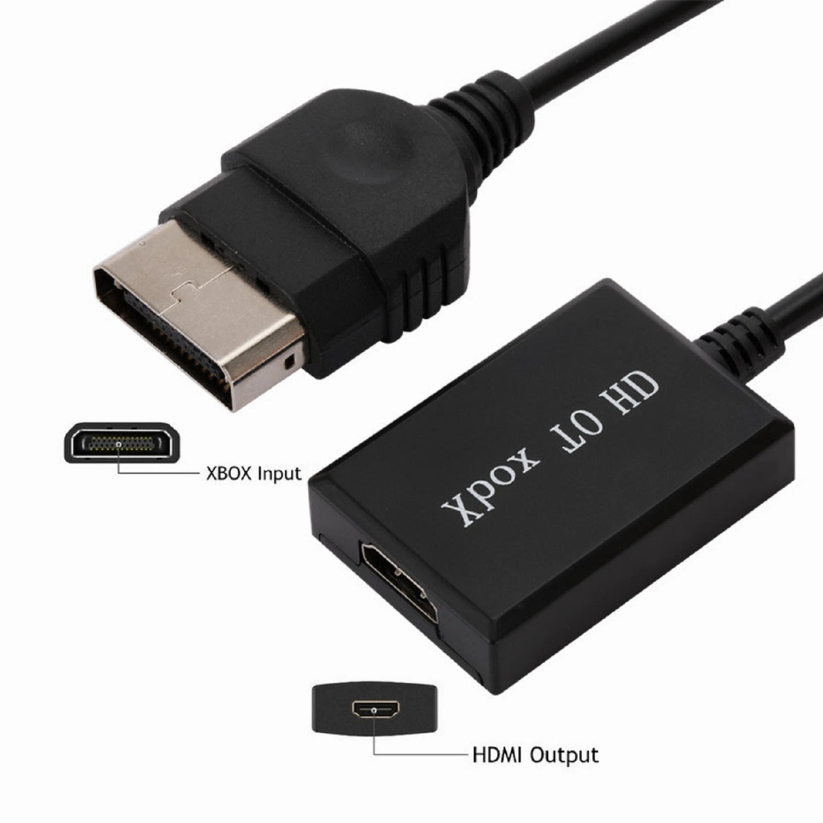 For XBox to HDMI Video Converter HD 1080P/720P For HDTV Monitor Displayer F