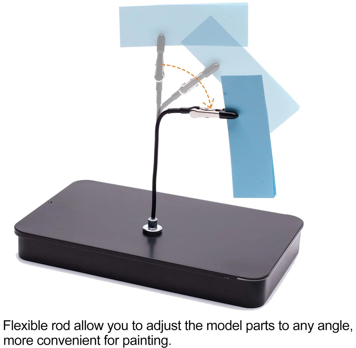 Maptipjoy Metal Painting Stand Base Holder and 12PCS 6.5 X 4 X 0.83 Inches