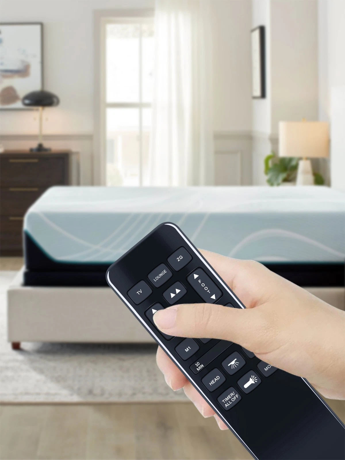 HJH55 Remote Control For Mattress Firm 600 and 3000 Series Adjustable Bed Base