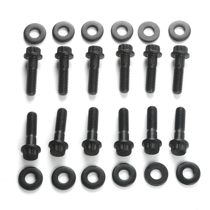 For Chevy SBC/GenIII LS 3/8" Flange 12PT Header Bolt Kit Replace 134-1202