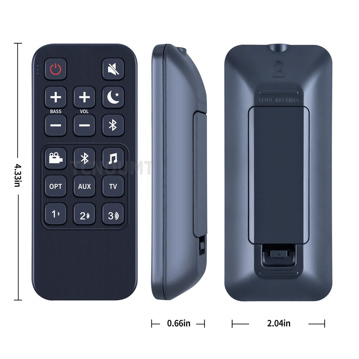 For Polk Audio Sound Bar Signa S1 S2 S3 RE6214-1 Soundbar Replace Remote Control