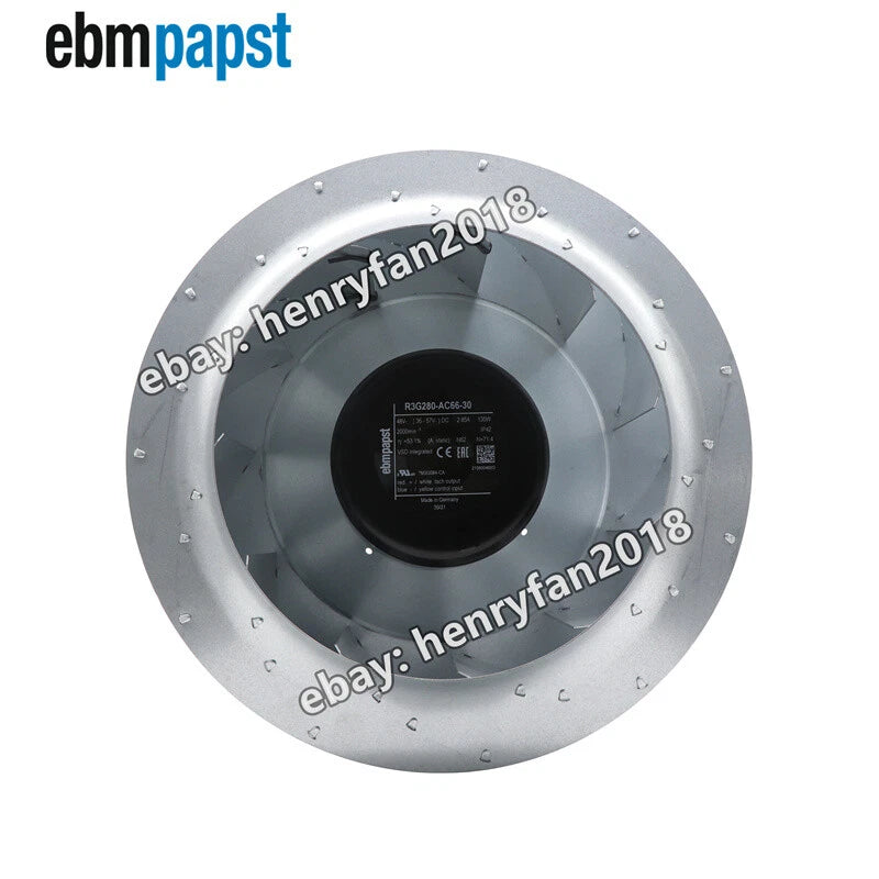 Ebmpapst R3G280-AC66-30 Centrifugal Fan 48VDC 135W 2.85A Air Conditioning Fan