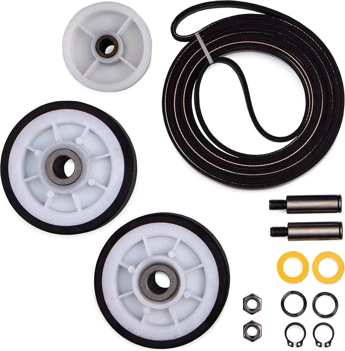 303373, Dryer Drum Support Roller Belt Idler Pulley Repair Kit for Maytag...