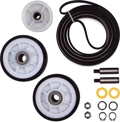 303373, Dryer Drum Support Roller Belt Idler Pulley Repair Kit for Maytag...