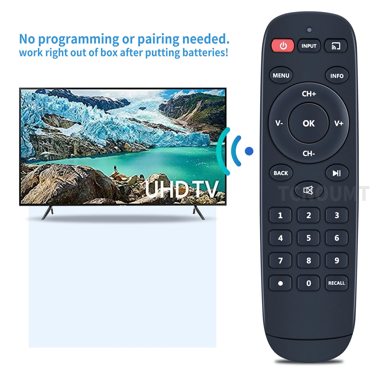 HTRE-A17C For Haier TV Remote Control 65UG6550G 75UG6550G 8142025170003