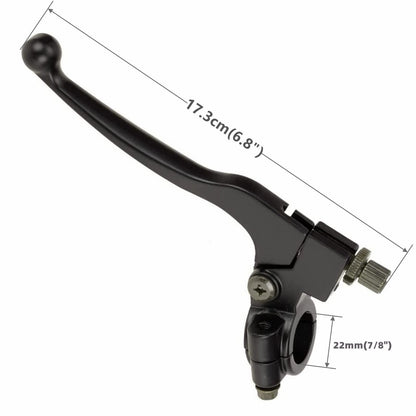 Swagnaz Mini Bike Brake Lever (Left)+69" Drum Cable fits for Black