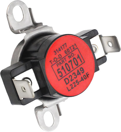 D510701 Dryer High Limit Thermostat, suitable for Speed Queen, Alliance,...