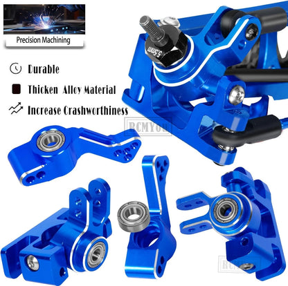 Upgrades Part for 1/10 Slash 4x4/Slash 4x4 VXL,Alloy RC Navy Blue - Parts