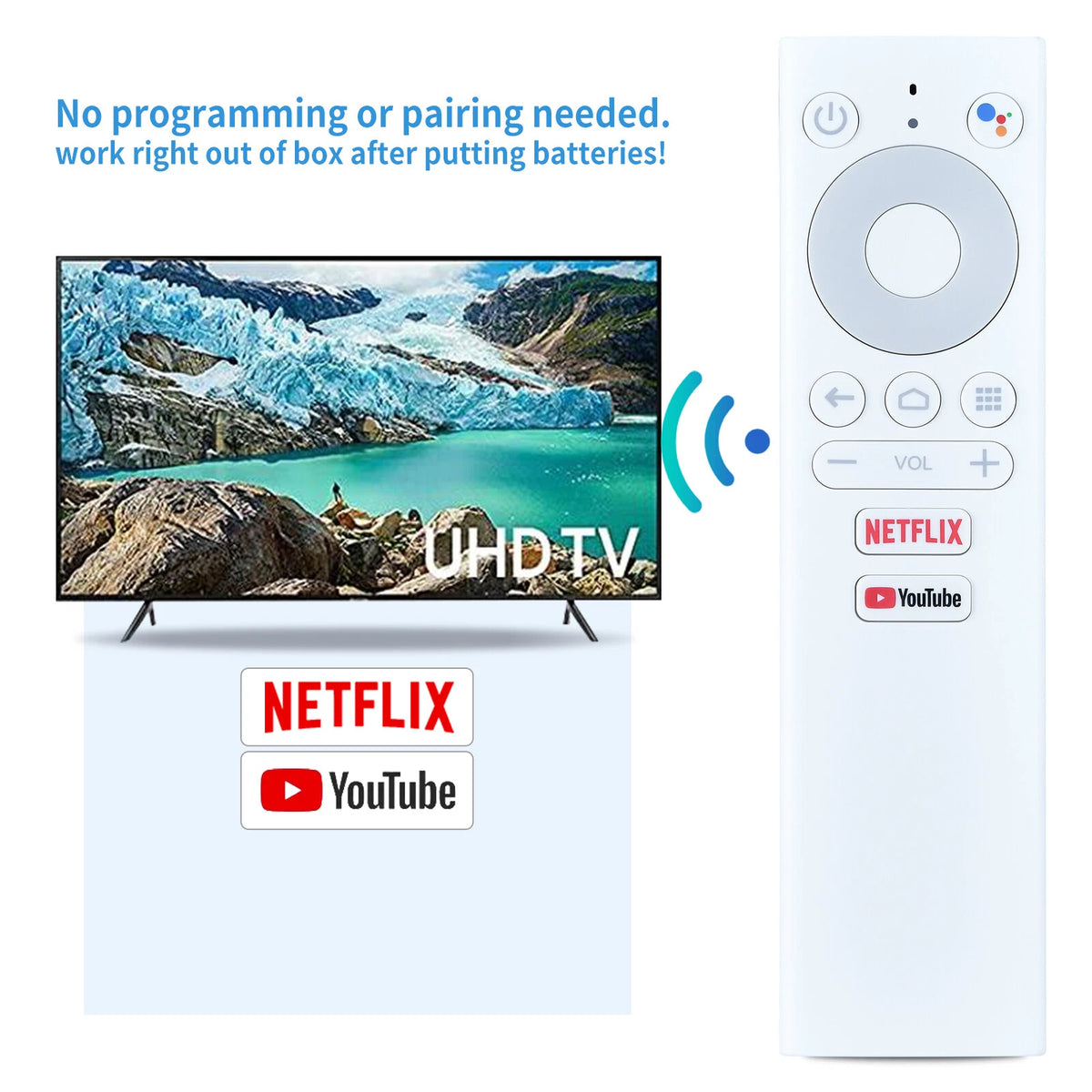 Replacement Voice Remote Control For Skyworth Strong Leap-S1 Android TV Box