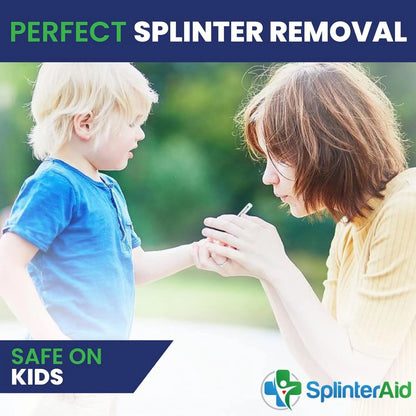 Painless Splinter Removal Kit (30-Pack) | Pull 1 Count (Pack of 30), Silver