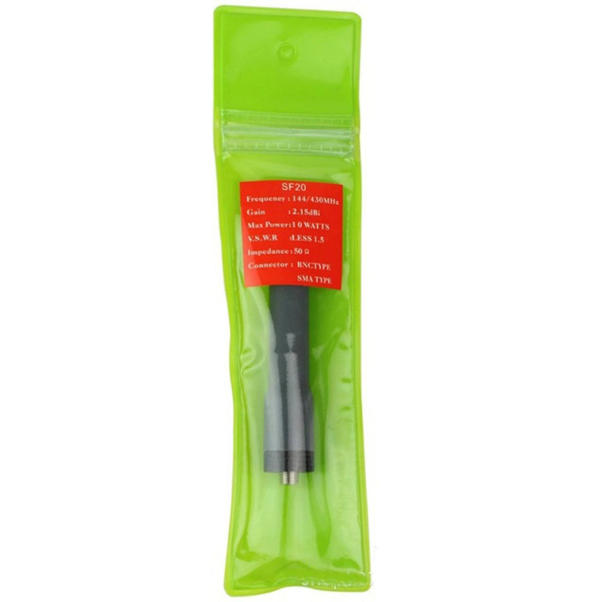 Radio Dual Band 144/430MHz Soft Antenna SMA-F Connector 10W For Kenwood BAOFENG