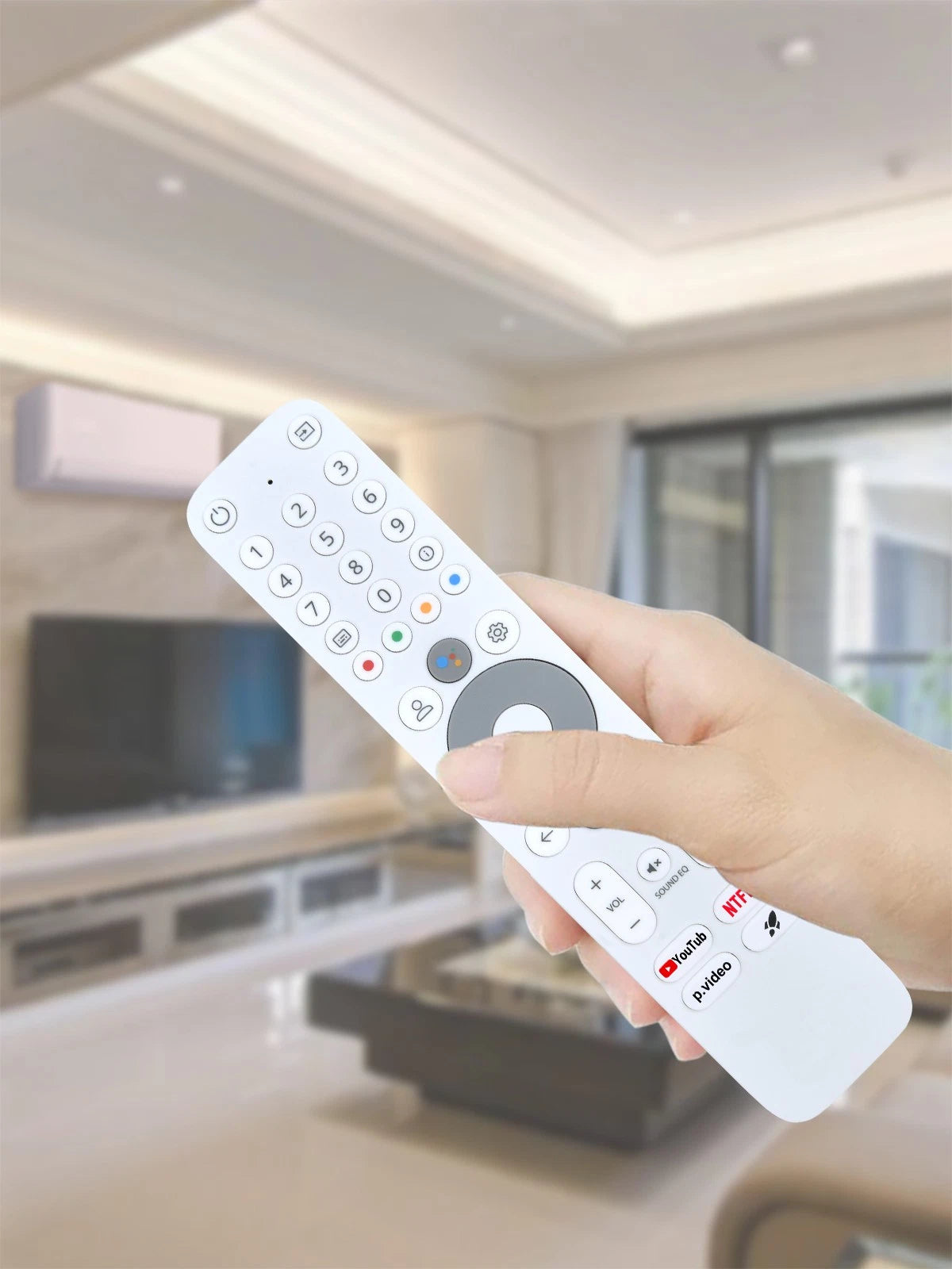 Remote Control For Homatics Box R 4K Plus Android TV Box with Google Assistant