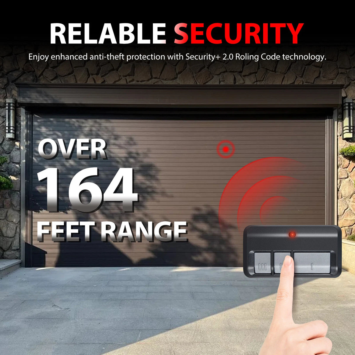 For 893MAX 3 Button Liftmaster Visor Remote Control Garage Door Opener
