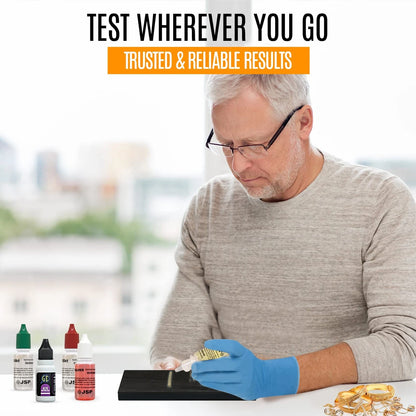 Purity Testing Kit for Diamonds Gemstones Moissanites Gold Silver and CLEAR