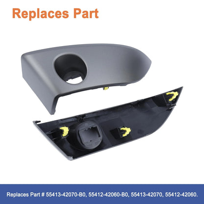 Central Dashboard Cover Strip Trim(1 Pair).Fit for Toyota RAV4 Base Limited...