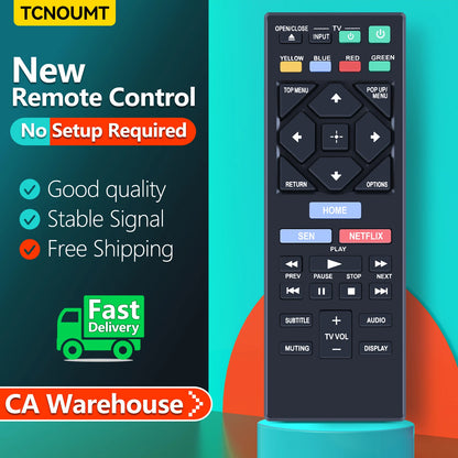 RMT-B126A Remote Control For Sony DVD Player BDP-BX120 BDP-BX320