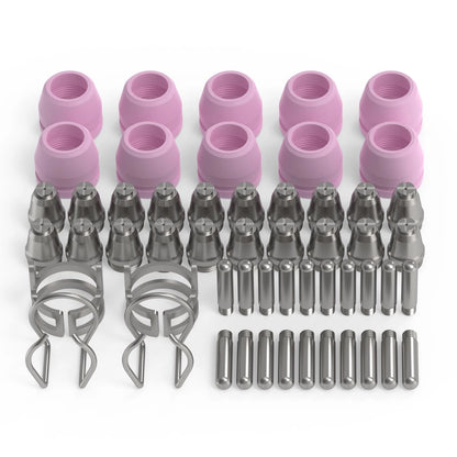 YESWELDER 54PCS AG-60 Plasma Cutter Torch Consumables Kit(Standard)/ 20 x...