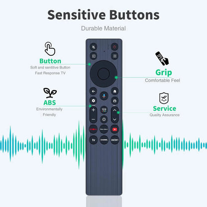 RC923A FMB1 Remote Control For TCL QM6K QM7K Series Smart TV without Voice