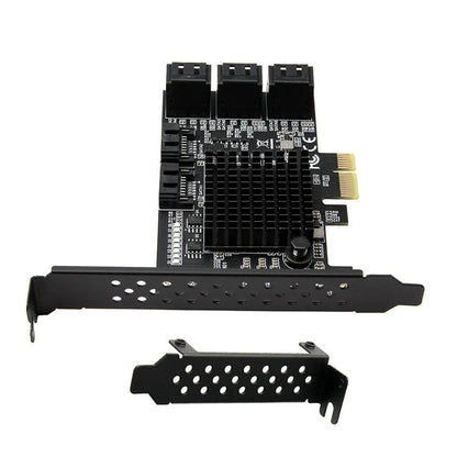 8-Port SATA 3.0 PCI Express Expansion Card PCI-E Controller 6G Adapter for HDD