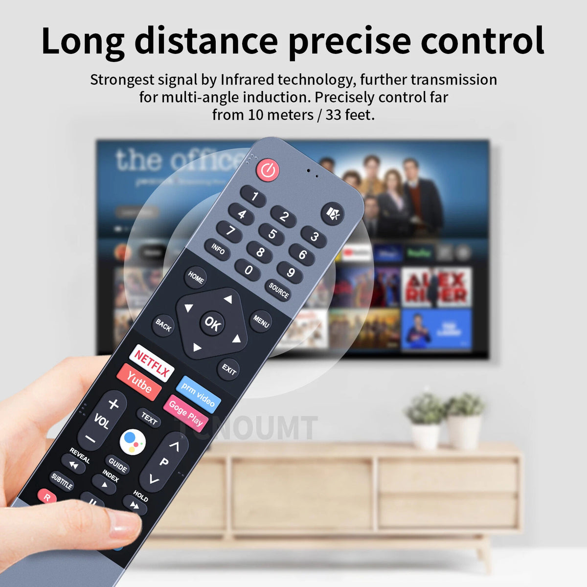 Replacement Voice Remote Control For Motorola Android TV