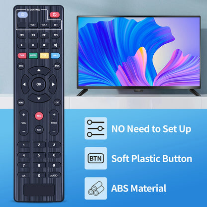 Replacement Remote Control For Digiquest Twin Tuner Rec TNT Full HD Decoder