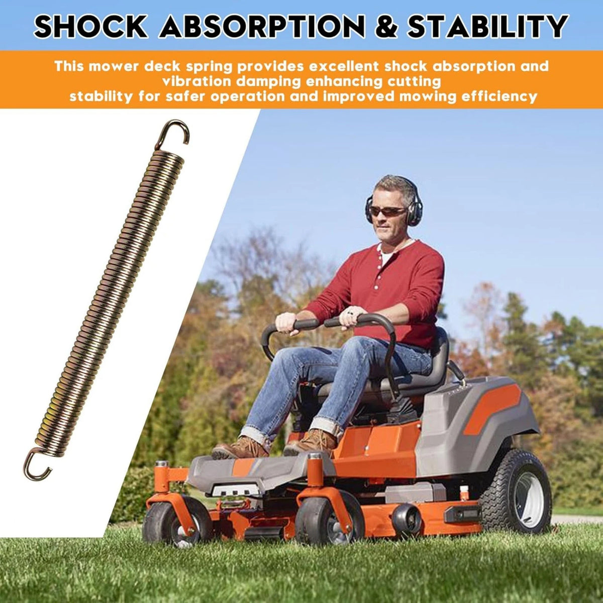 539120920 Deck Belt Tension Spring For Craftsman Mowers Also Sears AYP Models