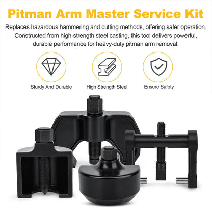 Heavy Duty Pitman Arm Puller and Spreader Kit, Professional Service Tools 20388