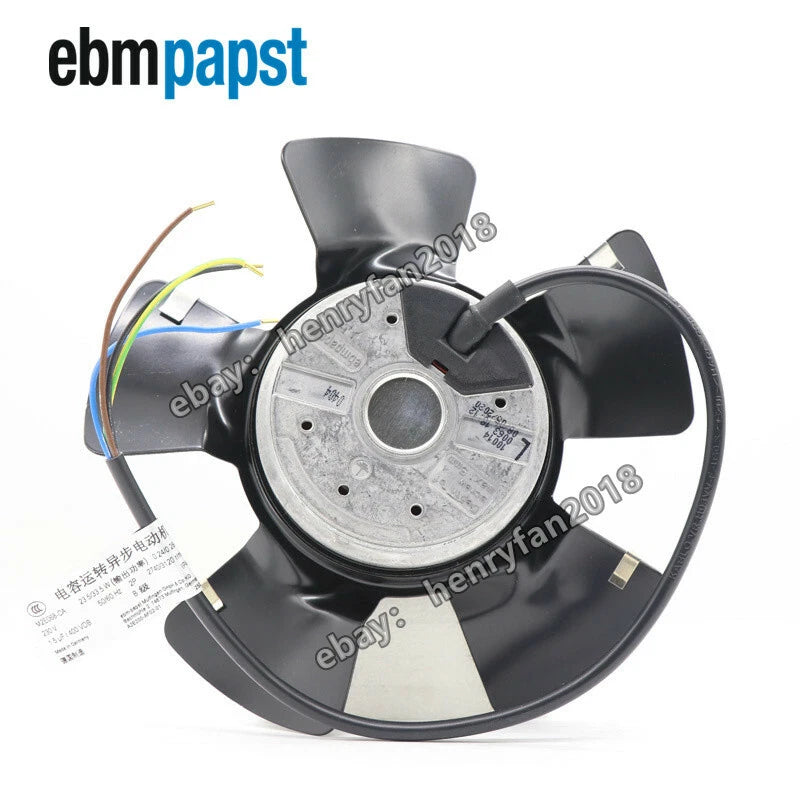 A2E200-AF02-02 Ebmpapst Fan 230VAC 50/61W Axial Cooling Fan 0.24/0.28A Motor Fan