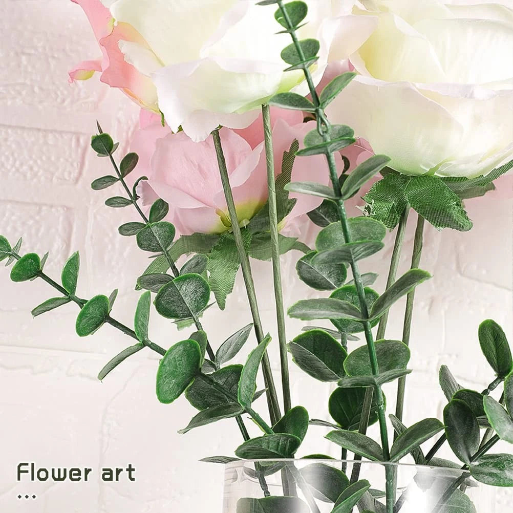 60 Pack Floral Stems Wire for Paper Flower 2 Gauge 2 Green, Green