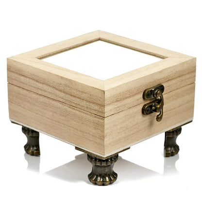 PGMJ 20 Pieces Jewelry Box Feet Retro Design 8.4 cm x 14.4 x 3.4 cm, K45_s