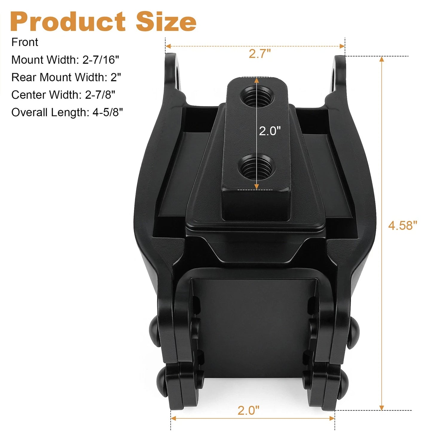 47583-90B Motor Mount Front Isolator For Harley Davidson Dyna FXD FXDWG 1991-17