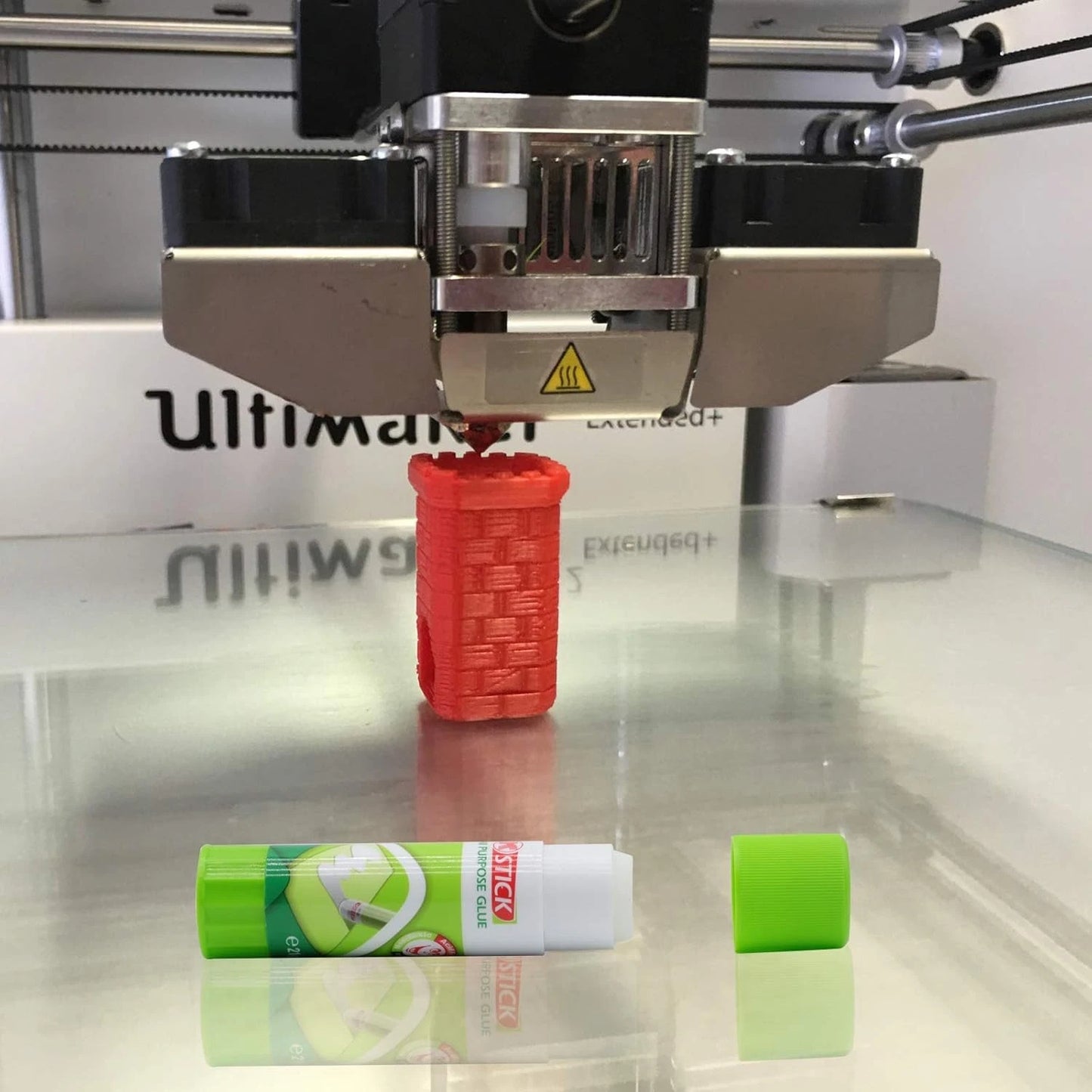 3D Printer Glue Sticks, FENGWANGLI 4 Pieces Solid Adhesive for Hot Bed 2