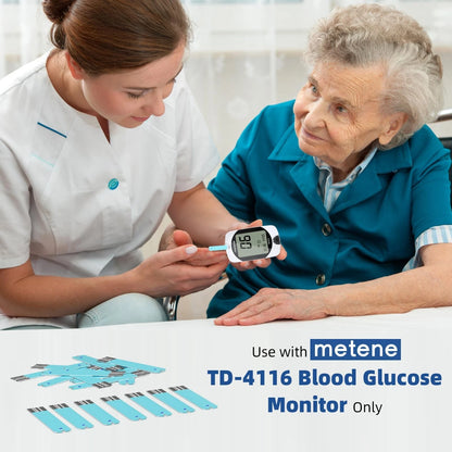 Metene TD-4116 Blood Glucose Test Strips, 300 Count 1 (Pack of 300)